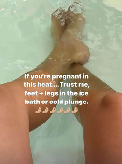 Celebs get real about pregnancy on socials