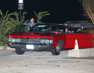 Jaden and Willow Smith treat their mother Jada Pinkett Smith and grandmother Adrienne Banfield Jones to a Mother s Day dinner at Nobu in Malibu.
