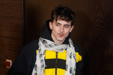 Timothee Chalamet at the Photocall of the movie A Complete Unknown at the 75th Berlin Film Festival Berlinale