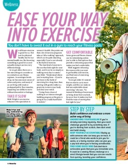 Ease your way into exercise
