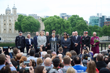 London Bridge terror attack vigil