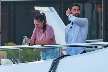 Tamara Ecclestone and Jay Rutland are seen on yacht in Saint Tropez Tamara Ecclestone and Jay Rutland are seen on yacht in Saint Tropez