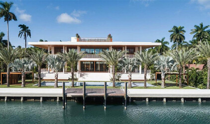 DJ and social media star Gianluca Vacchi has just bought this waterfront home in Miami Beach Florida for 24.5 million.