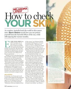How to check your skin