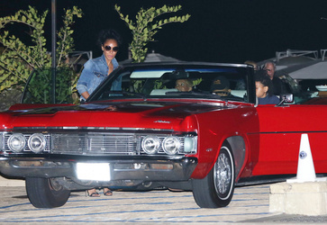 Jaden and Willow Smith treat their mother Jada Pinkett Smith and grandmother Adrienne Banfield Jones to a Mother s Day dinner at Nobu in Malibu.