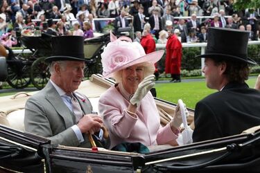 Royals at Royal Ascot horse race Royals at Royal Ascot horse race