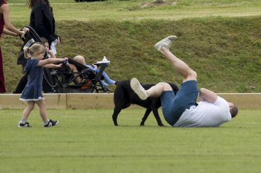 Prince William participates in the Gloucestershire Festival of Polo