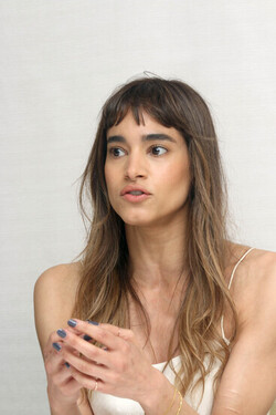 Sofia Boutella Attends Press Conference for The Mummy