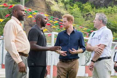 Youth in Action Welcome for Prince Harry