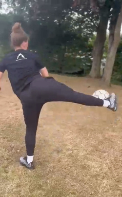 Freestyling footballer hopes to follow in the footsteps of England s lionesses Freestyling footballer hopes to follow in the footsteps of England s lionesses