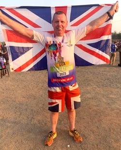 VIDEO Brit holidaymaker has leg sliced open and broken in horror crash with scooter while out jogging