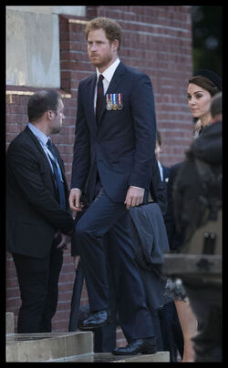 Kate William and Harry at The Commonwealth War Graves Commission Thiepval Memorial Kate William and Harry at The Commonwealth War Graves Commission Thiepval Memorial