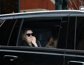 Angelina Jolie seen In NYC Angelina Jolie seen In NYC