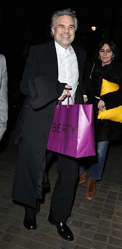 Mark Ruffalo arrives at the Chiltern Firehouse