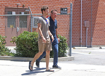 Dennis Quaid Spends Quality Time With Son Jack