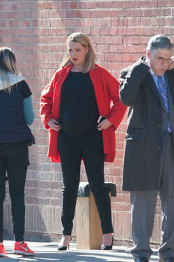 A Pregnant Katherine Heigl Spotted Filming in LA.