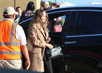 Jennifer Meyer is all smiles as she enjoys Mother s Day with friends and loved ones at Nobu in Malibu.