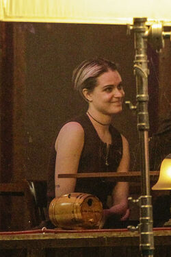 EXCLUSIVE Evan Rachel Wood Films a Country Scene in a Montreal Bar