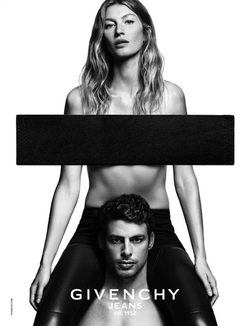 GISELE BUNDCHEN FOR GIVENCHY JEANS CAMPAIGN GISELE BUNDCHEN FOR GIVENCHY JEANS CAMPAIGN