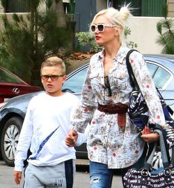 Gwen Stefani And Zuma Up For Sunday Services