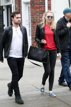 Tiffany Trump and Boyfriend Ross Mechanic Spotted out in the Hamptons Getting Coffee with Secret Service
