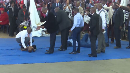 Is This The Moment A Boy Is Brought Back From The Dead