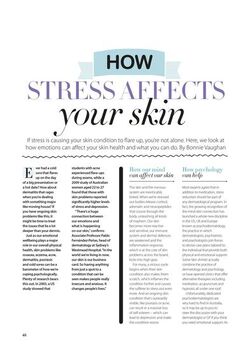 How stress affects your skin