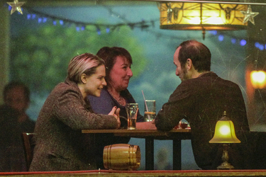 EXCLUSIVE Evan Rachel Wood Films a Country Scene in a Montreal Bar