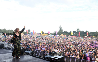 The 2024 Big Feastival day 1 held on Alex James Farm in The Cotswolds