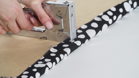 Fabric Covered Wall Divider Fabric Covered Wall Divider