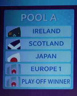 The Rugby World Cup 2019 Pool Draw at the Kyoto State Guest House on May 10 in Kyoto Japan. The Rugby World Cup 2019 Pool Draw at the Kyoto State Guest House on May 10 in Kyoto Japan.