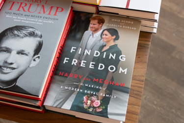  Finding Freedom Biography Of Prince Harry And Meghan Markle On Sale In London