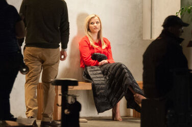 EXCLUSIVE Reese Witherspoon spotted filming a scene with SNL alum Jon Rudnitsky