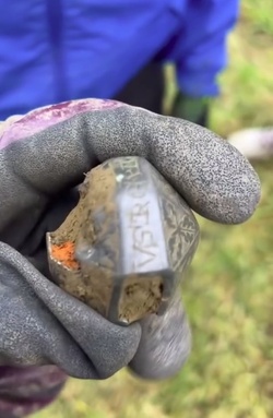 Stunned schoolboy finds part of 13th century sword with metal detector