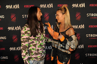 Steve Aoki Claudia Leitte Steve Aoki Claudia Leitte
