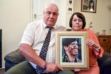 PARENTS FORCED TO BURY THEIR HERO SOLDIER SON THREE TIMES AFTER HIS REMAINS ARE LEFT IN FRIDGE PARENTS FORCED TO BURY THEIR HERO SOLDIER SON THREE TIMES AFTER HIS REMAINS ARE LEFT IN FRIDGE