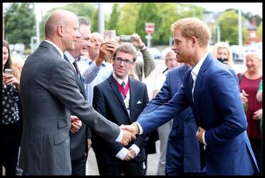 Prince Harry visit s Walking With The Wounded WWTW on the day The Duchess of Cambridge announced she is expecting her third child. Prince Harry visit s Walking With The Wounded WWTW on the day The Duchess of Cambridge announced she is expecting her third child.
