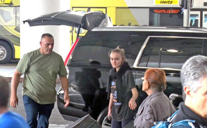 Lily Rose Depp Looking Exhausted With No Makeup At LAX