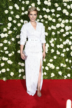 Scarlett Johanssonpromoting her latest film Rough Night in New York City.