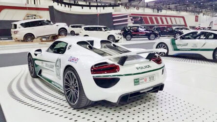 Dubai Police add luxury Porsche to amazing fleet