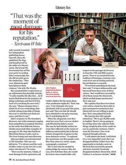 LITERARY LIES THE BOOK THIEVES