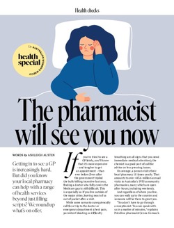 The pharmacist will see you now