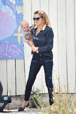 Teresa Palmer Spends Quality Time With Sons Bodhi And Forest In Los Angeles