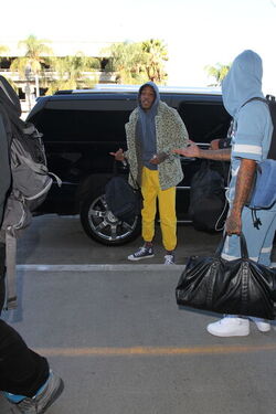 Wiz Khalifa Does Patterns And Print For Air Travel