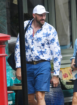 Tyson Fury at Sexy Fish Tyson Fury at Sexy Fish
