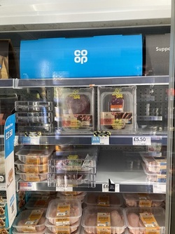 Chops and robbers Lamb chops put in GPS tracked security boxes in Co op to thwart thieves Chops and robbers Lamb chops put in GPS tracked security boxes in Co op to thwart thieves
