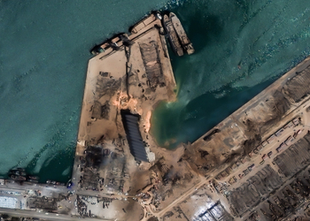 Beirut Explosion Before And After Satellite Images Show Extent Of Devastation