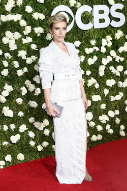 Scarlett Johanssonpromoting her latest film Rough Night in New York City.