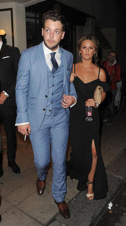 Celebrities leaving the TV Choice Awards held at the Dorchester Hotel. Many celebs were seen smoking outside the building. Celebrities leaving the TV Choice Awards held at the Dorchester Hotel. Many celebs were seen smoking outside the building.
