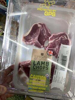 Chops and robbers Lamb chops put in GPS tracked security boxes in Co op to thwart thieves Chops and robbers Lamb chops put in GPS tracked security boxes in Co op to thwart thieves